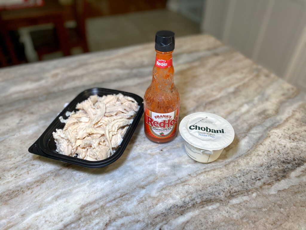 Healthy buffalo chicken dip ingredients